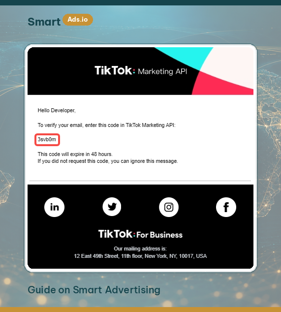 Step 6 — Link TikTok Business account