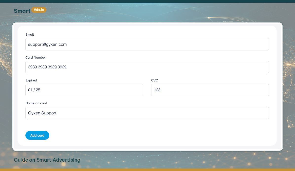 Step 8 — Transfer funds